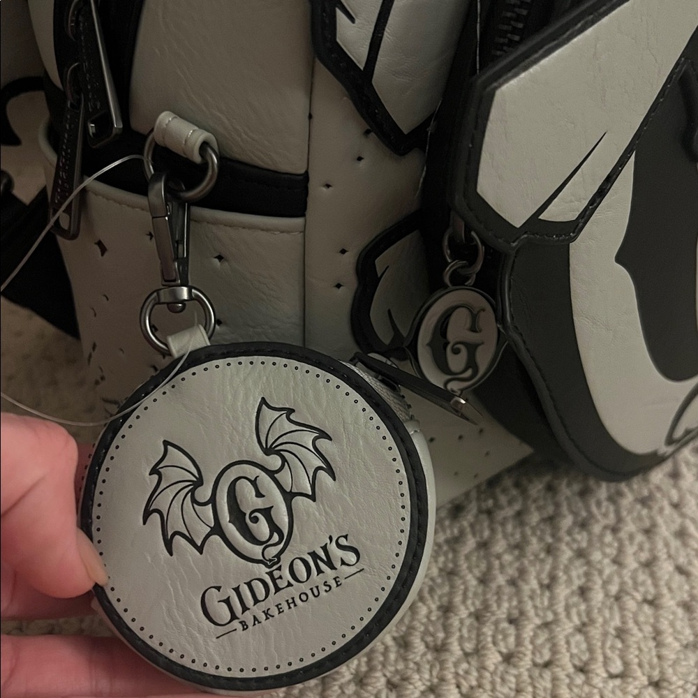 Loungefly Gideons bakehouse limited edition gargoyle backpack NWT - Picture 10 of 12